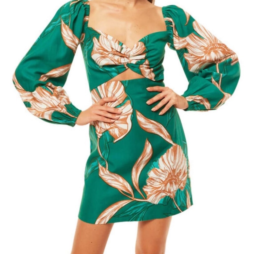 NWT MISA  Los Angeles NiNa dress  Cartagena Flora Size XS ./ Retail $395